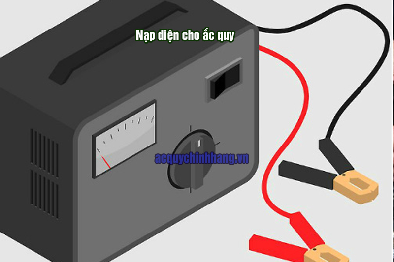 Acquy chì đang sạc