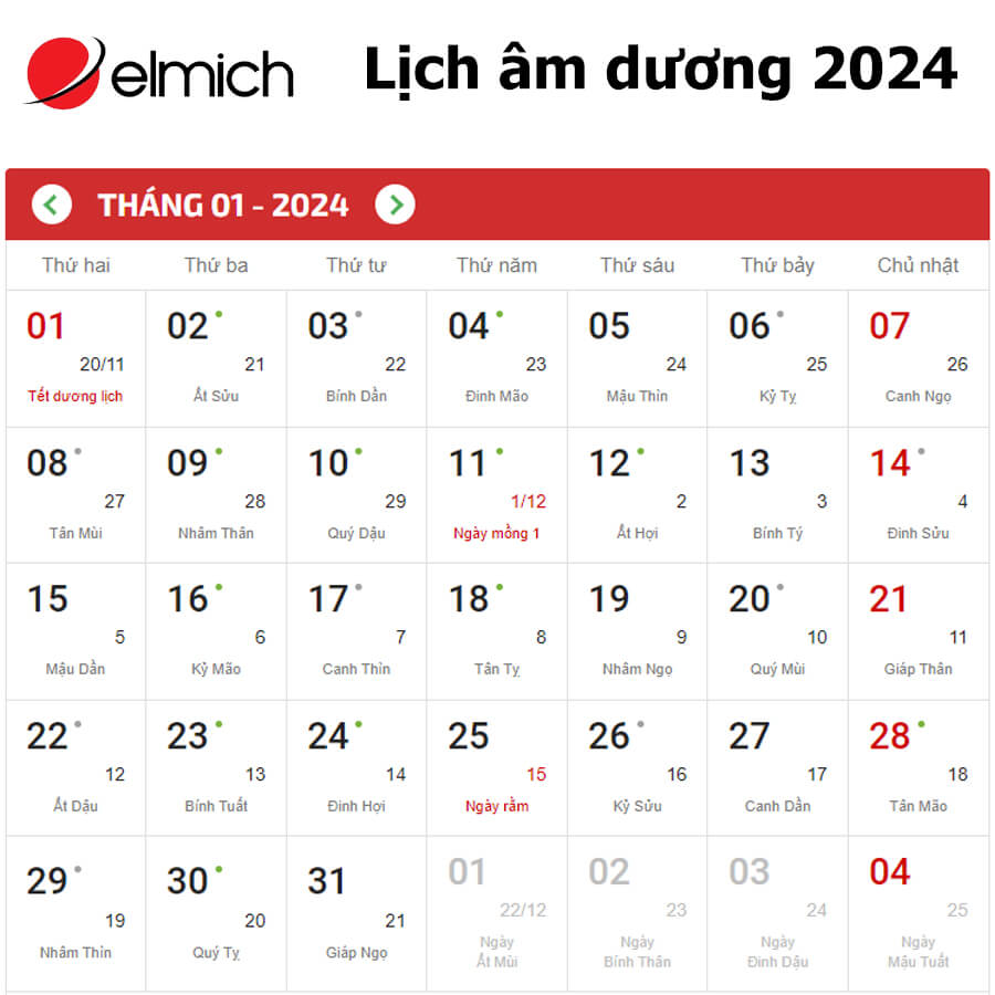 Lịch âm dương Việt Nam