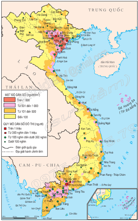 Phân bố dân cư Việt Nam