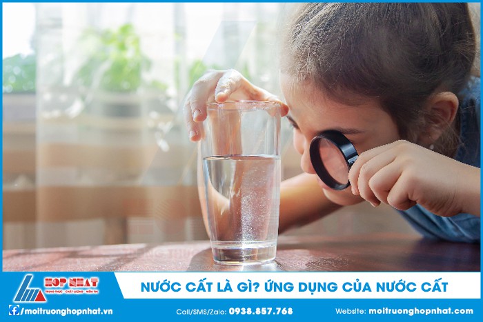 Ứng dụng của nước cất