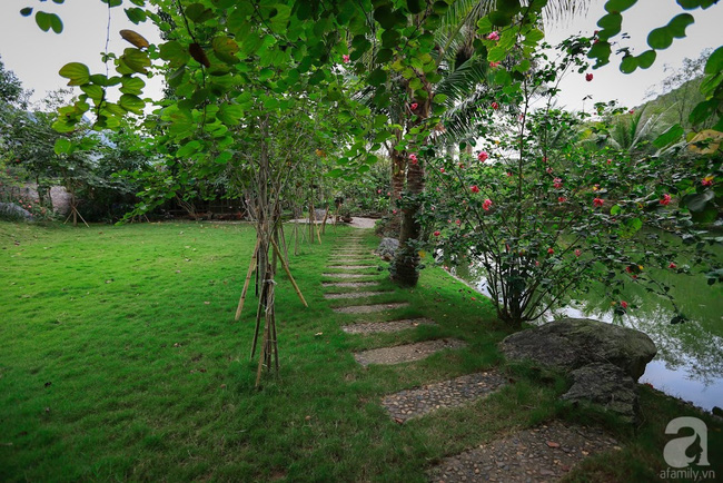 Vườn cây xanh mát